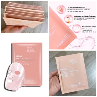 Mặt Nạ Nhau Thai Cừu Rwine Beauty của Nhật Bản Trắng Da Cấp Ẩm Trước Make Up [Chính Hãng]