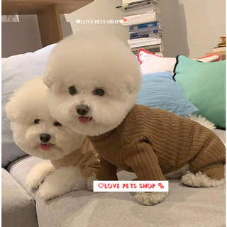 Áo liền quần có tay cho Chó Mèo 4 mùa from nhỏ - Love pets shop