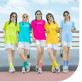 Áo thun nam nữ form rộng vải cotton mịn đồ đôi đi biển gia đình - SAMSAM