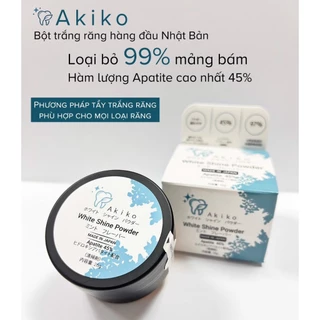 Bột trắng răng NHẬT BẢN  Akiko White Shine Powder