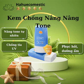 Kem Chống Nắng Nâng Tone Trắng Da, Kem Chống Nắng Kiểm Soát Bóng Nhờn Và Bảo Vệ Da Trước Tia UVA UVB, Hanlun Maiyu.