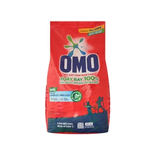 Bột giặt OMO công nghệ giặt xanh giúp xoáy bay vết bẩn loại bỏ mùi hôi túi 5.7kg