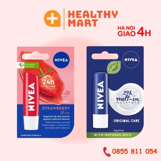 ✔️️️Son dưỡng môi NIVEA hương hoa quả