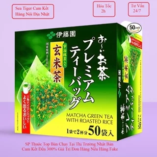 Trà Xanh Matcha Gạo Lứt ITOEN Nội Địa Nhật Bản Hộp Lớn 50 gói