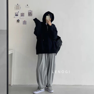 Aó khoác nữ nỉ chân cua dày dặn  áo hoodie zip khóa kéo cao cấp mùa đông chống nắng unisex