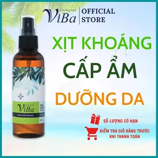 Xịt khoáng tươi viba - Dưỡng da cấp ẩm, cân bằng PH, phục hồi tổn thương da (250ml)