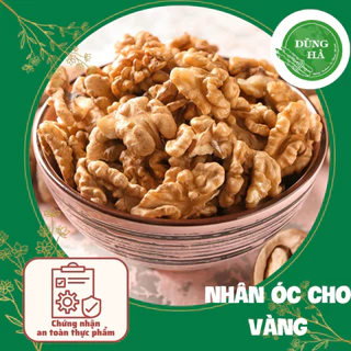 500G Nhân Óc Chó Vàng Hàng Chọn Lựa Loại 1, bao Bùi - Thơm - Ngon - Ngậy