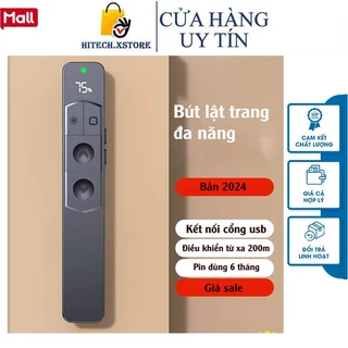 Bút Thuyết Trình Không Dây S10 Cổng USB Cho Máy Tính PC Laptop PPT Bút Trình Chiếu Powerpoint Slide Điều Khiển