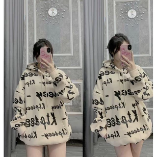 ÁO HOODIES IN TOÀN THÂN CÁC HÌNH CUTE SIÊU ĐẸP NỈ BÔNG ẤM VYCOCA