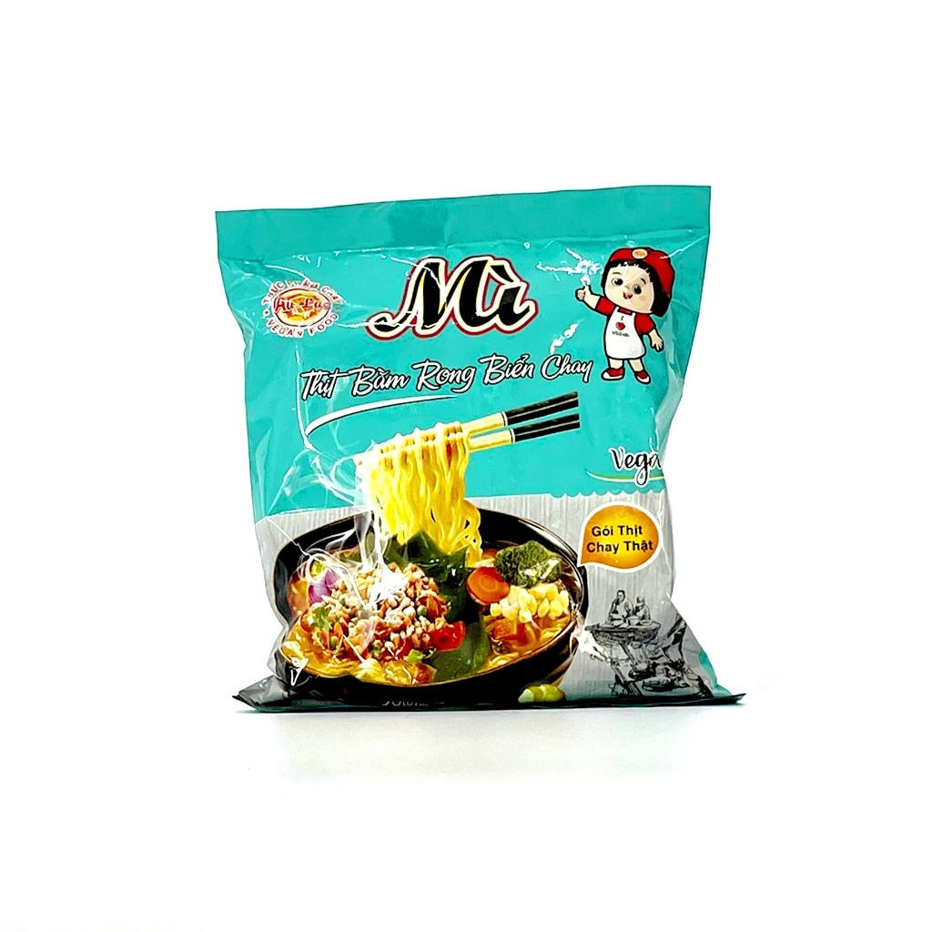 Mì Thịt Bằm Rong Biển Chay Âu Lạc 80g Gói