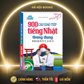 Sách - Hikari - 900 câu giao tiếp tiếng Nhật thông dụng (bìa mềm) - MT