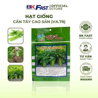 Hạt Giống Cần Tây Cao Sản, kháng bệnh tốt, độ đồng đều cao, lá to có khía sâu rất thơm - BKFAST