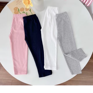 Quần legging dài cotton bé gái