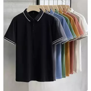 Áo Polo Nam UMA MEN Viền Cổ Kẻ, Chất Liệu Vải Poly Dệt Kim Cao Cấp Kiểu Dáng Trẻ Trung APL13