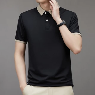 Áo thun Polo nam thêu logo chữ U phối màu viền cổ cực chuẩn vải cotton co giãn 4 chiều cá tính siêu cool