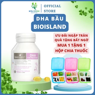 Viên Uống DHA Bầu Úc Bio Island DHA For Pregnancy 60 viên cho mẹ bầu