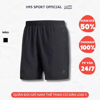 Quần đùi gió nam thể thao co giãn, quần đùi màu đen form rộng thoải mái, dễ phối đồ - H95 Sport Official