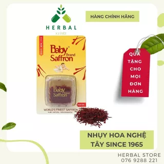 Nhụy hoa Nghệ tây Baby Saffron Kashmir Ấn Độ 1g