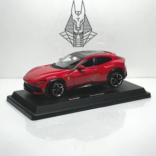 Mô Hình Xe Ôtô Kim Loại 1/24 Siêu Xe FERRARI PUROSANGUE SUV Sẵn Đế Dùng Để Trưng Bày Bàn Làm Việc