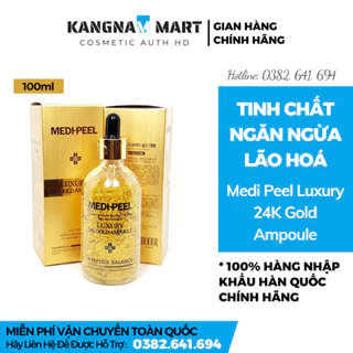 Tinh Chất Ngăn Ngừa Lão Hóa Medi Peel Luxury 24K Gold Ampoule 100ml