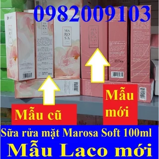 [chính hãng] sữa rửa mặt Marosa Laco 100ml Sữa rửa mặt DNA Marosa Soft LACO MẪU MỚI