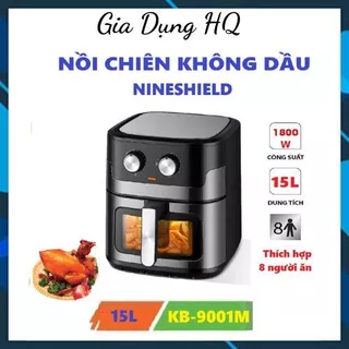 Nồi Chiên Không Dầu CAMEL dung tích 10L/ 12L/ 15L (Bảo hành 12 tháng), sẵn 2 màu xanh và đen