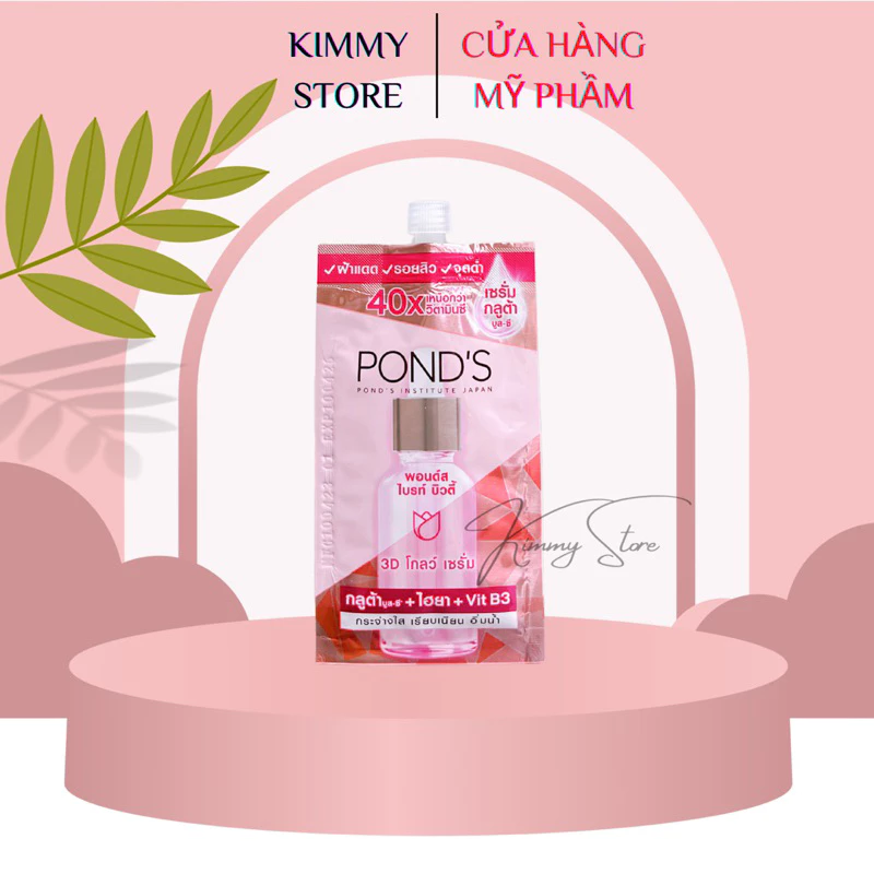 01 gói serum pond’s dưỡng sáng da mờ thâm 7.5g Thái lan mẫu mới