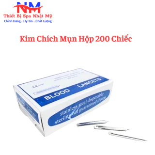 Kim Chích Mụn Blood Lancets I Hộp 200 Chiếc Giá Rẻ