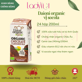 24h Sữa Daioni vị chocolate 200ml - date xa