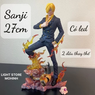 [27CM] MÔ HÌNH NHÂN VẬT SANJI SUN HIỆU ỨNG ANIME ONE PIECE SƯU TẦM TRANG TRÍ DECOR, BỘ QUÀ TẶNG