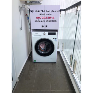 tủ nhựa ốp máy giặt đóng theo yêu cầu