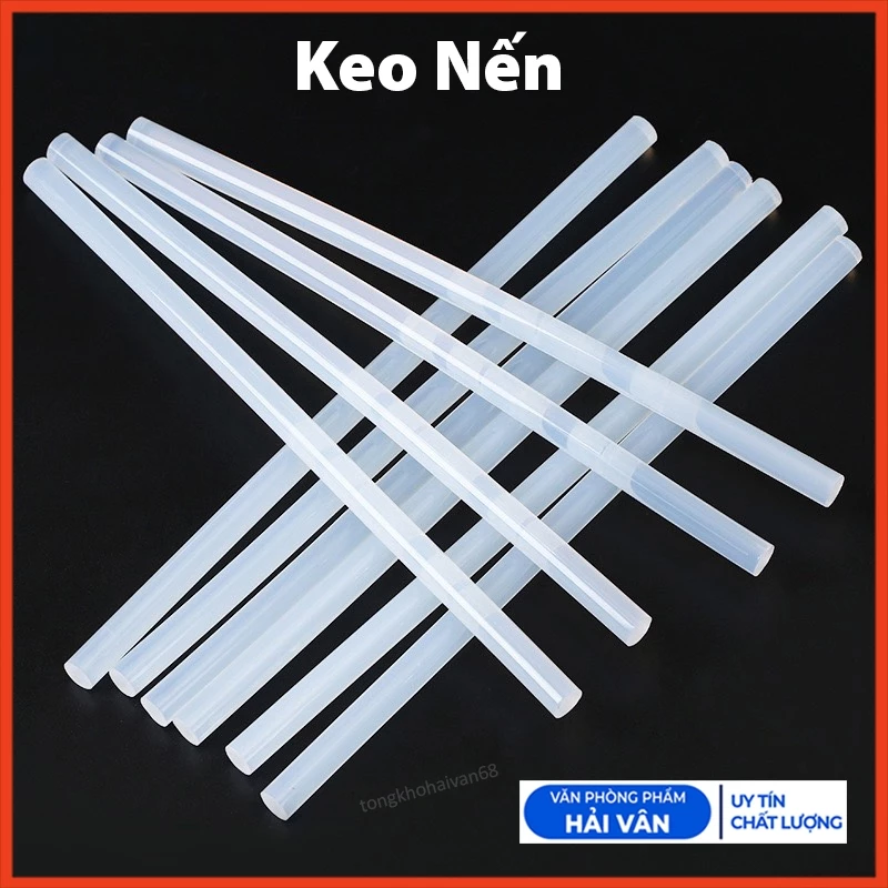 Keo nến silicon size 7mm-11mm dài 20cm-27cm dành cho máy bắn keo 20w và 60w