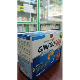 GINKGO 500 Hộp 100 viên