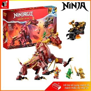 [New set] Đồ chơi lắp ráp Ninjago SS17 Dragon Rising Rồng lửa nham thạch của Kai Lava Dragon 80083 11093 71793