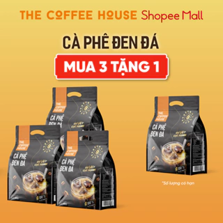 [Combo 3 Tặng 1] Túi cà phê đen đá The Coffee House (Túi 30 gói x 16 g)