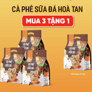 [COMBO 3 TẶNG 1] Cà phê sữa đá hòa tan The Coffee House (25 gói x 22g)