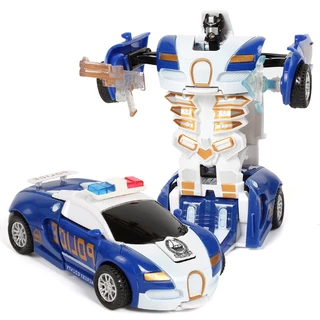 Ô Tô Biến Hình Thành Robot cho bé trai, đồ chơi biến hình Transformers