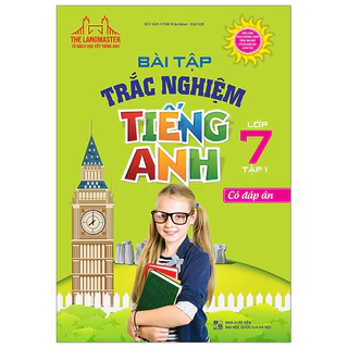 Sách - Bài tập trắc nghiệm tiếng Anh lớp 7 tập 1 - Có đáp án