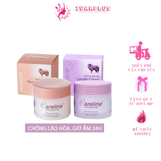 Kem Dưỡng Da Mỡ Cừu CARELINE Lanolin Cream Giúp Dưỡng Ẩm, Khỏe Mạnh Và Ngăn Ngừa Vết Nhăn 100ml