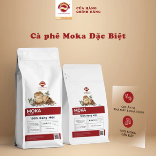 [Mua 280K cafe nhận quà] Cà phê Phin và Espresso Monaco MOKA đặc biệt 100% Nguyên Chất,Rang Vừa,vị Đắng Nhẹ & chua thanh