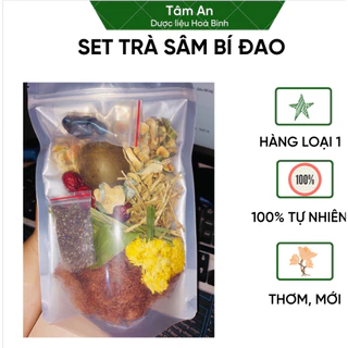 [Giá Dùng Thử] Set Trà Sâm Bí Đao Bông Cúc Hạt Chia 11 Vị Nguyên Liệu Chuẩn, Công Thức Nấu Bán Hoặc Uống Giải Khát