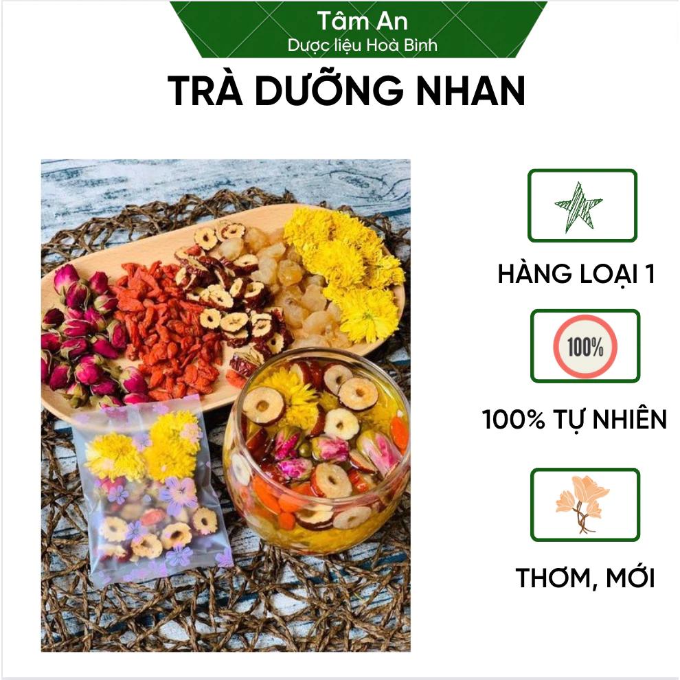 [Giá Dùng Thử]Trà Dưỡng Nhan Thảo Mộc Thiên Nhiên