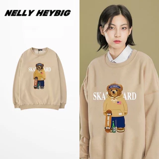 [Sẵn] Áo Sweater [0853] Nelly Heybig chất nỉ bông form rộng dành cho nam và nữ SKATARD 221709