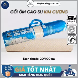 Gối Ôm Cao Su Honey KIM CƯƠNG - Hàng Chính Hãng