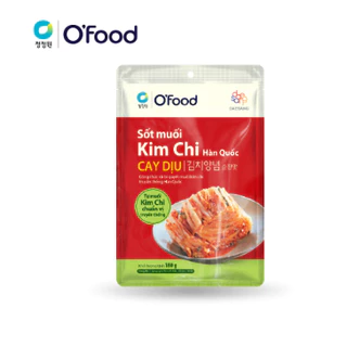 Sốt muối kim chi cay dịu O'food gói 180g, chuẩn vị Hàn Quốc