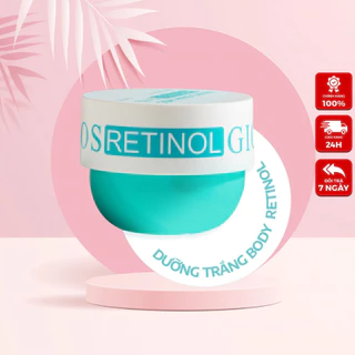 Màng sinh học Retinol 0.1% Gicos 250gr Zuka Beauty trẻ hóa làn da Body dưỡng trắng body mịn màng