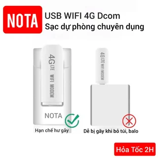 [Hỏa Tốc] DCOM 4G Loại 2 và loại 1 có sạc USB 4G phát WIFI gắn sim USB phát WiFi 4G 3G 150Mbps GIÁ RẺ Usb 4G LTE