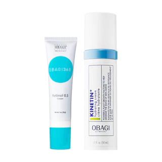 Bộ đôi Kem dưỡng Obagi 360 Retinol 0.5 28g & Kem phục hồi Obagi Kinetin+ Hydrating Cream 50ml - Chống lão hoá