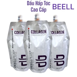 Hấp Siêu Phục Hồi Tóc Hư Tổn COLLAGEN Beell - 500ml Cao Cấp