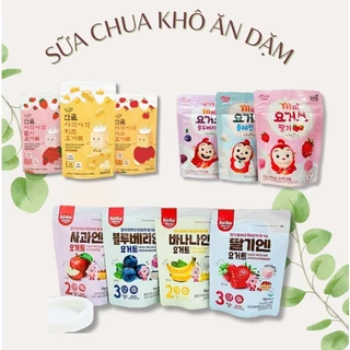 SỮA CHUA khô hoa quả sấy lạnh BEBEDANG - ECOMOM - Mom's Care Hàn Quốc 10m+ (Date 09/2024)